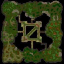 Allods - Warcraft 3: Mini map