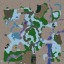 Alterac Valley Battleground V3.89 - Warcraft 3 Custom map: Mini map