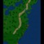 Alternate Americav.1 - Warcraft 3 Custom map: Mini map