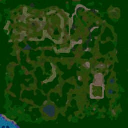Ancient Tactical Battle v1.2 AI Rev - Warcraft 3: Mini map