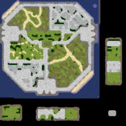 Anime Rebirth V2.1A - Warcraft 3: Mini map