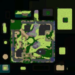 Anime Version Character 0.2b - Warcraft 3: Mini map