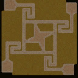 돈타워Another 1.1m(6nd) - Warcraft 3: Mini map