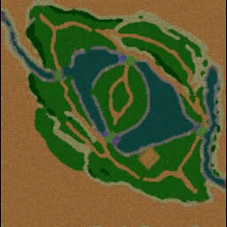 Arathi Basin - [Special Edition] - Warcraft 3: Mini map