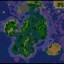 Archers Of The Island version 2.0 - Warcraft 3 Custom map: Mini map