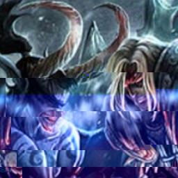 Arthas & Illidan : The Confrontation - Warcraft 3: Mini map