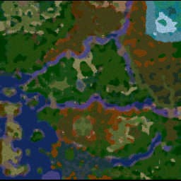 Atama in War V2.20d - Warcraft 3: Mini map