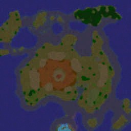 Australian Zombie Wars v2.2 - Warcraft 3: Mini map