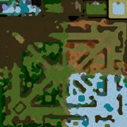 火影忍者-四国大战[b1.65]R - Warcraft 3: Mini map