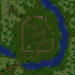 Baskiron Bandits - Warcraft 3: Mini map