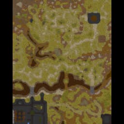 Bataille de Normandie 0.8 - Warcraft 3: Mini map