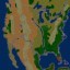 Battle for America V 1.4 Beta - Warcraft 3 Custom map: Mini map