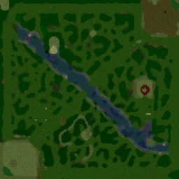 Battle for Glineas v1.0 - Warcraft 3: Mini map