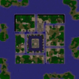 Battle for Supremacy: Kul'Tiras - Warcraft 3: Mini map