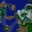 Battle for the Forgotten World 1.13 - Warcraft 3 Custom map: Mini map