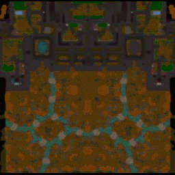 Battle for the Undercity - Warcraft 3: Mini map