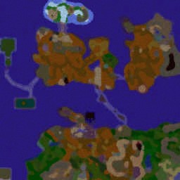 Battle of Immortals v2.1b - Warcraft 3: Mini map