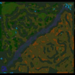 Battle of Lac Viet 0.1c - Warcraft 3: Mini map