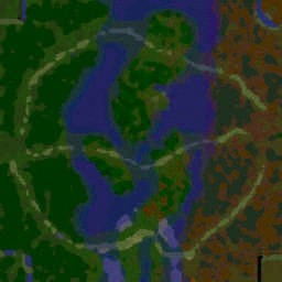 Battle of Samurai Test Map - Warcraft 3: Mini map
