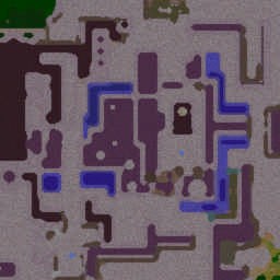 Battle of Wan Castle ReV 1 - Warcraft 3: Mini map