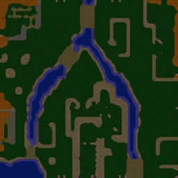 Battle of Wu Zhang 1.23 - Warcraft 3: Mini map