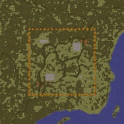 BattleField 1.0 - Warcraft 3: Mini map