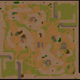 Battlerfield - Warcraft 3: Mini map