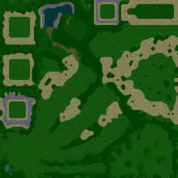 魔法少女超防守!? Beta 1.08 - Warcraft 3: Mini map