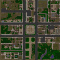 Бич Wars - Warcraft 3: Mini map