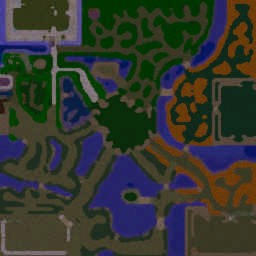 БитВА За ТроН-v 1.2 - Warcraft 3: Mini map