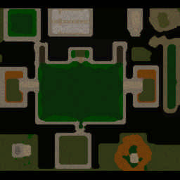Bleach vs One Piece v5.25  - Warcraft 3: Mini map