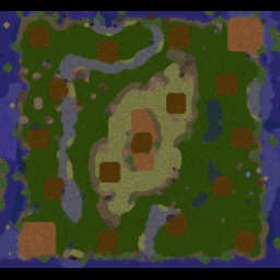 Blitzkrieg Beta 0.6 - Warcraft 3: Mini map