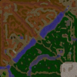 Bloods and Creeps v1.0 - Warcraft 3: Mini map