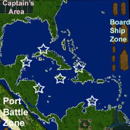 Bloody Pirates! V3.890 - Warcraft 3: Mini map
