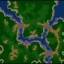 Большая река v1.1fix - Warcraft 3 Custom map: Mini map