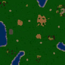 Bosque del Terror Evolución v1 - Warcraft 3: Mini map