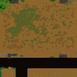 Boss arena drilling v1 - Warcraft 3: Mini map