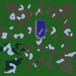 Бой союзников! - Warcraft 3: Mini map