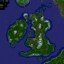 British War 1.1 B - Warcraft 3 Custom map: Mini map