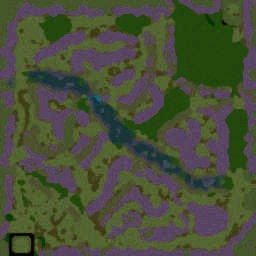 Buena Vida Wars v.1.7 - Warcraft 3: Mini map