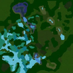 Captura la Bandera - Warcraft 3: Mini map