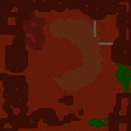 Castillo del Infierno - Warcraft 3: Mini map