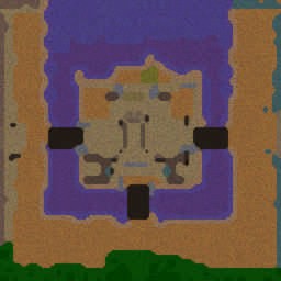 Castle (0.9.8) - Warcraft 3: Mini map