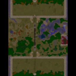 Castle Battle V1.1 - Warcraft 3: Mini map