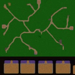 Castle Conquer V 5.8 (Improved) - Warcraft 3: Mini map