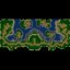 Castle fight - Warcraft 3 Custom map: Mini map
