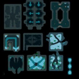 Castle of Dread vB0.05 - Warcraft 3: Mini map