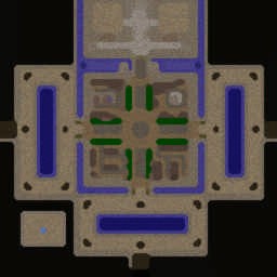 CastleDF-Heroes v3.35a - Warcraft 3: Mini map