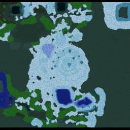 Cesta na Ľadový Trón - Warcraft 3: Mini map