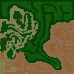 Clans war - Warcraft 3: Mini map
